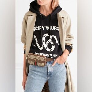 Gucci GG Supreme Mini Ophidia Belt Bag